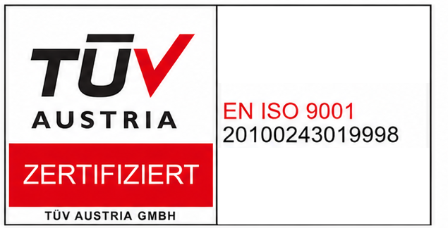 ISO 9001 Zertifikat von Cevik Mobility
